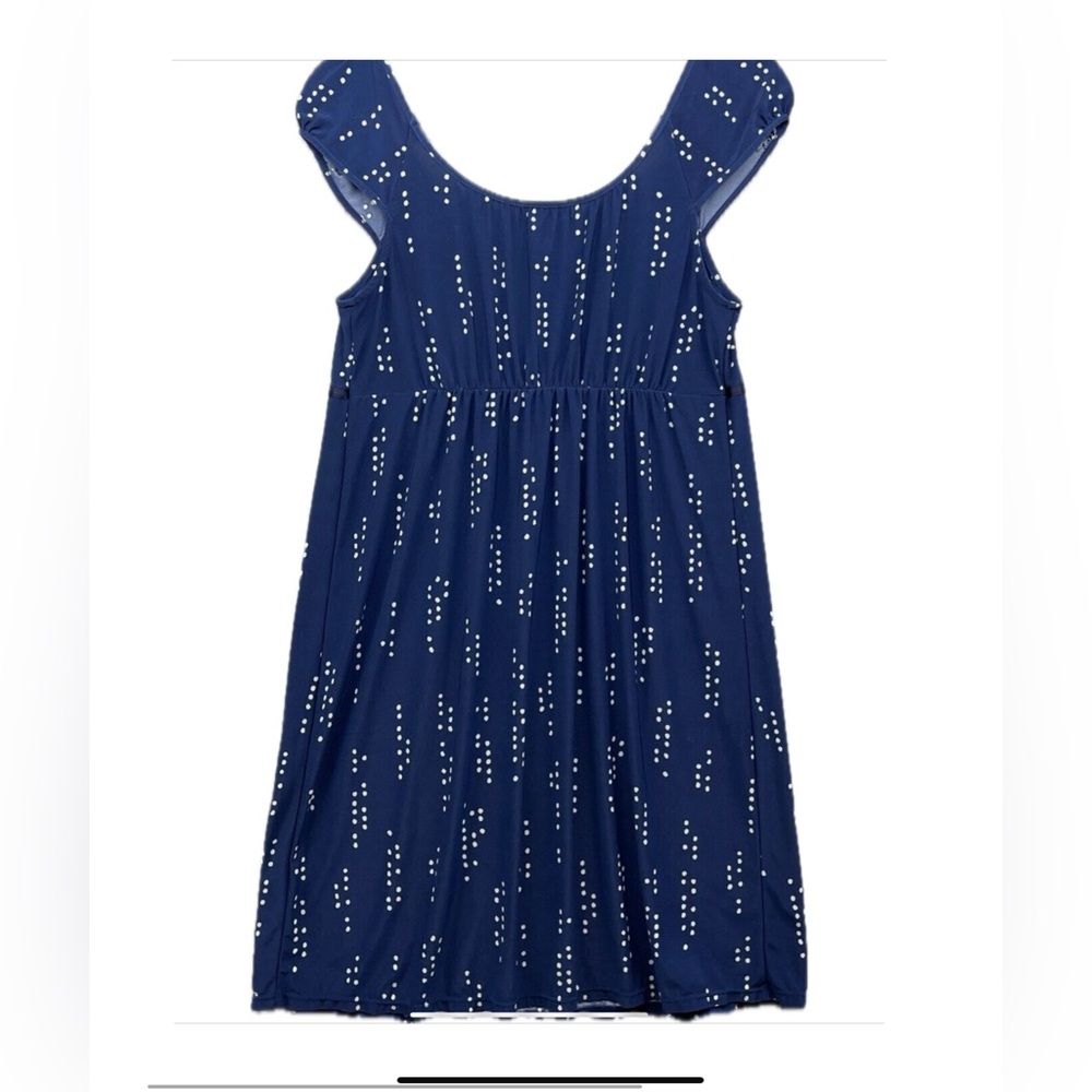 Alfani Intimates Smocked Blue and White Casual Sleepwear/ lounging